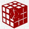 Relógio De Madeira MDF Parede Cubo Mágico Nerd Game V - 1