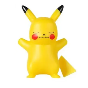 Luminária Poké Mon Mini Abajur com Bateria 10cm Decoração Luz Noturna Lâmpada Quarto Decoração Led