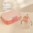 Ver imagem 5 de Lancheira Bento Box Magic com Talheres Inox Unicornio Rosa - Buba