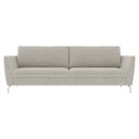 Ver imagem 1 de Sofá Decorativo Sala de Estar 2,10M Olívia Suede Bege - Gran Belo