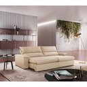 Ver imagem 1 de Sofá Filadélfia Linho 02 Módulos 100cm B25cm Meu Sofá Online A294 Linho Creme