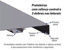 Ver imagem 6 de Estante de Aço 6 Prateleiras 30cm Multiuso Cinza 30kg por prateleira