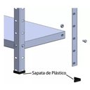 Ver imagem 5 de Estante de Aço 6 Prateleiras 30cm Multiuso Cinza 30kg por prateleira