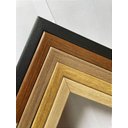 Ver imagem 3 de Kit 2 Quadros Decorativo Linhas e Formas Orgânicas Abstratas 70x50cm sem Vidro Cor:sorrell Brown