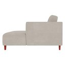 Ver imagem 6 de Sofá 3,30M com Chaise Direita Franz Suede Bege - Gran Belo