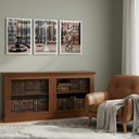 Ver imagem 3 de Kit 3 Quadros Justiça Advocacia 40x60 Moldura:branca
