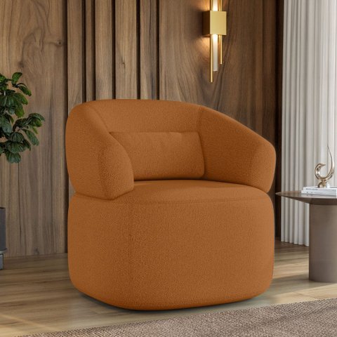 Poltrona Orgânica Living Duomo Boucle Just Time