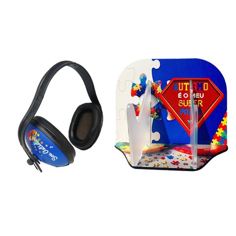 Suporte de Parede Infinity para Abafador de Sons de Autistas