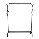 Ver imagem 1 de Cabideiro Arara para Closets com Prateleira Florida 147cm Jolitex Mek - Preto