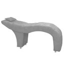 Ver imagem 4 de Maca Estofada Capitone Julia para Estetica Facial Sombrancelha Suede Cinza