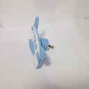 Ver imagem 6 de Puxador Infantil Avião para Gaveta e Móveis, Azul e Branco, Kit com 2 Unidades:azul