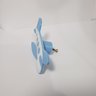 Puxador Infantil Avião para Gaveta e Móveis, Azul e Branco, Kit com 2 Unidades:azul - 6