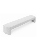 Ver imagem 3 de Recamier Luxo Decorativo Puff Fly 193cm Cama King Estofados:cinza