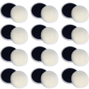 Ver imagem 1 de Kit 12 Boinas Lã Agressiva 5 Polegadas 125mm Disco Polir Polimento Vellcro Face Única Corte