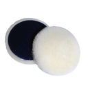 Ver imagem 3 de Kit 12 Boinas Lã Agressiva 5 Polegadas 125mm Disco Polir Polimento Vellcro Face Única Corte