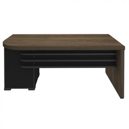 Mesa Artany Tamburato Com Gavetas Lado Direito - 6