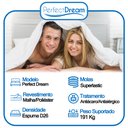 Ver imagem 4 de Colchão Prime Queen Molas Max Force Perfect Dream 158x198x34cm