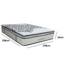 Ver imagem 2 de Colchão Prime Queen Molas Max Force Perfect Dream 158x198x34cm