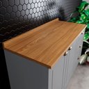 Ver imagem 6 de Balcão Modulado com Tampo 120cm 2 Portas 3 Gavetas Emily Henn