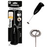 Mini Misturador de Bebidas Drink Mini Mixer Pilha Inox - 3