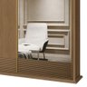Guarda Roupa 170cm 2 Portas Deslizante 1 com Espelho Doratto F08 Freijó - Mpozenato - 3