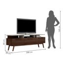 Ver imagem 3 de Rack Para TV São Paulo até 70 Polegadas 1 Porta Valdemóveis