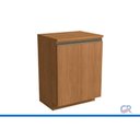 Ver imagem 2 de Mesa Lateral Sala Liga 1 Porta 65cm Canela Kappesberg