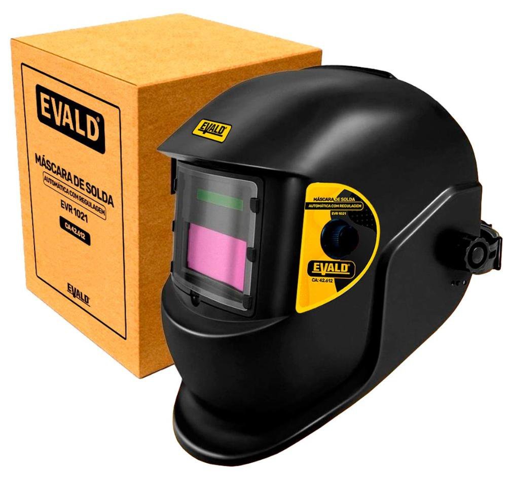 Máscara de Solda Automática com Regulagem Profissional EVR-1021 EVALD - 1