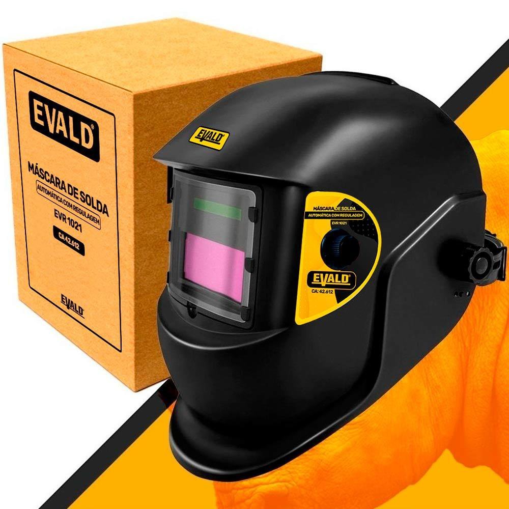 Máscara de Solda Automática com Regulagem Profissional EVR-1021 EVALD - 7