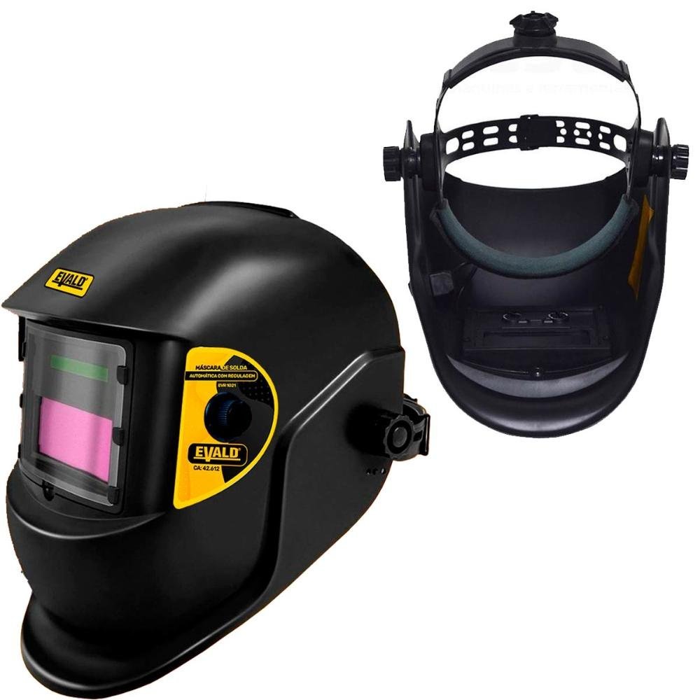 Máscara de Solda Automática com Regulagem Profissional EVR-1021 EVALD - 4