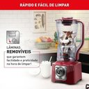 Ver imagem 6 de Liquidificador Power Max Carmim Xxl 1200w 110v Ln55w5b1 Ln86