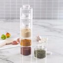 Ver imagem 5 de Porta Condimentos Empilhável Spice Tower 6 Peças Acrilico