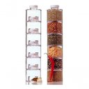 Ver imagem 4 de Porta Condimentos Empilhável Spice Tower 6 Peças Acrilico