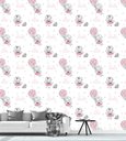 Ver imagem 1 de Papel De Parede Infantil Menina Baloes Cachorrinho Para Sala Quarto