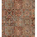 Ver imagem 3 de Papel De Parede Preto Vermelho Cinza Estilo Azulejo Para Cozinha