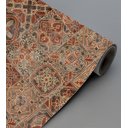 Ver imagem 1 de Papel De Parede Preto Vermelho Cinza Estilo Azulejo Para Cozinha