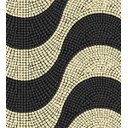 Ver imagem 1 de Papel De Parede Chevron Bege Preto Efeito Textura