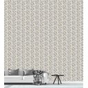 Ver imagem 3 de Papel De Parede Para Quarto Sala Branco Com Detalhe Dourado Efeito 3D