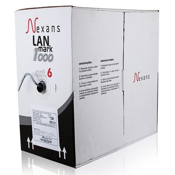 Cabo de Rede Nexans CAT.6 65 METROS - 3