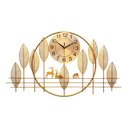 Ver imagem 1 de Relógio De Parede 3d Design Europeu Metal Luxuoso 70cm