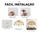 Ver imagem 4 de Relógio De Parede 3d Design Europeu Metal Luxuoso 70cm