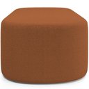 Ver imagem 4 de Kit 02 Puffs Decorativos Orgânicos para Living Quarto 160cm Doha W01 Bouclê Terracota - Lyam Decor