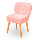 Ver imagem 5 de Kit Cadeira Pétala para Sala de Jantar Confortável e Reforçada Suede