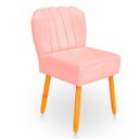 Ver imagem 4 de Kit Cadeira Pétala para Sala de Jantar Confortável e Reforçada Suede