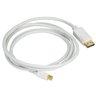 Cabo Mini Displayport para Displayport Branco - 1