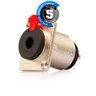 Kit 5 Conector Jack Painel P10 Fêmea Estéreo - 1