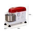 Ver imagem 4 de Amassadeira Espiral Maná 5 Kg Profissional Monofásico 220v Aem-5 Pro