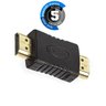 Kit com 5 Emenda Macho-Macho para Cabo HDMI Macho e Fêmea Reta - 1
