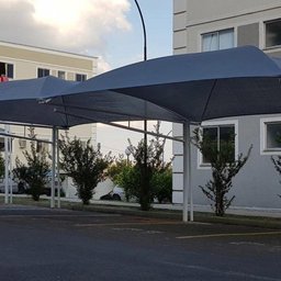 Tela Sombrite Toldo Garagens e Condominios 4m X 5m com Ilhós a cada 1m - 4