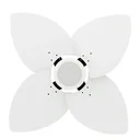 Ver imagem 5 de Ventilador de Teto Com Controle Remoto Natuvent Dahlia Led 4 Pás Madeira Branco 4000k Branco Neutro 